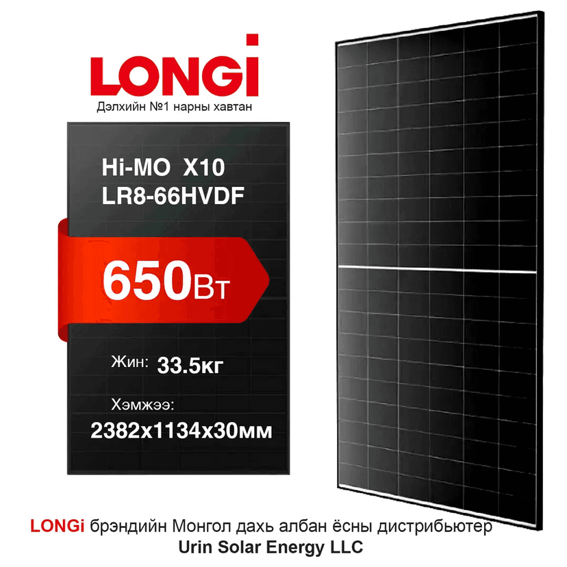 LONGi solar panel